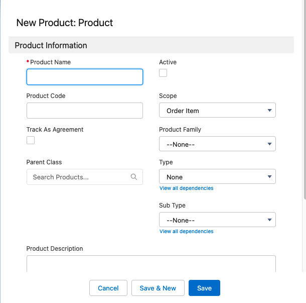 create product in vlocity product designer salesforce industries