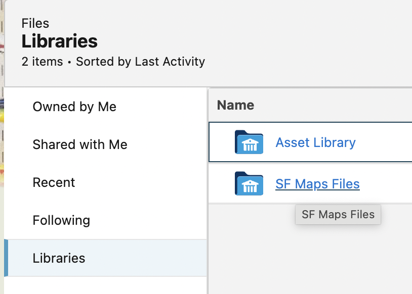 upload kml file on salesforce maps